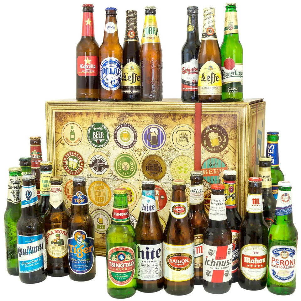 Ostprodukte-Versand Bier-Adventskalender 24 Biere der Welt