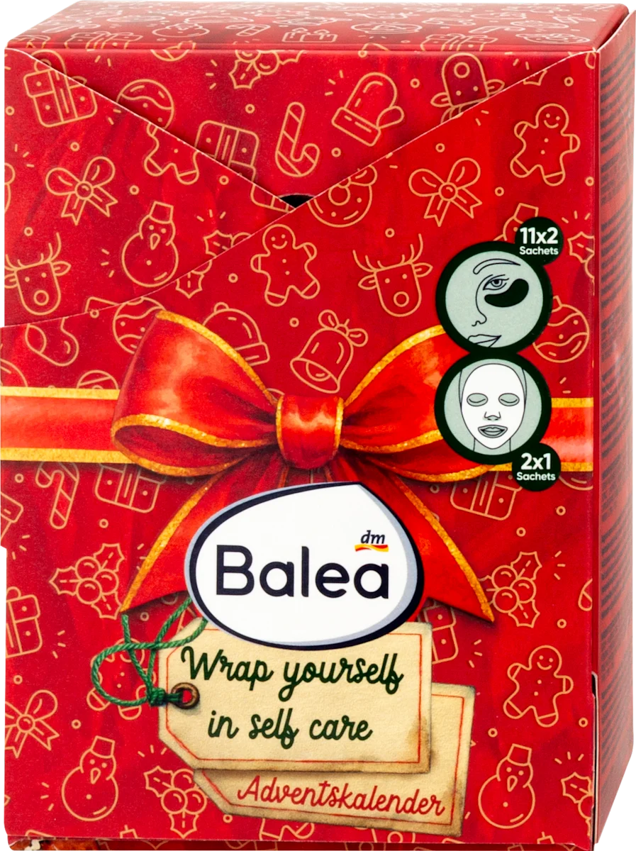 Balea Adventskalender 2026 „Wrap yourself in self care“