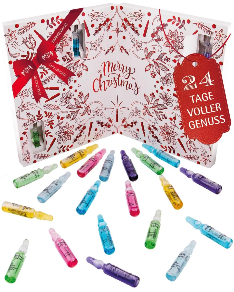 Hallingers Serum-Ampullen-Adventskalender „Maxl Hallinger Duftatelier“