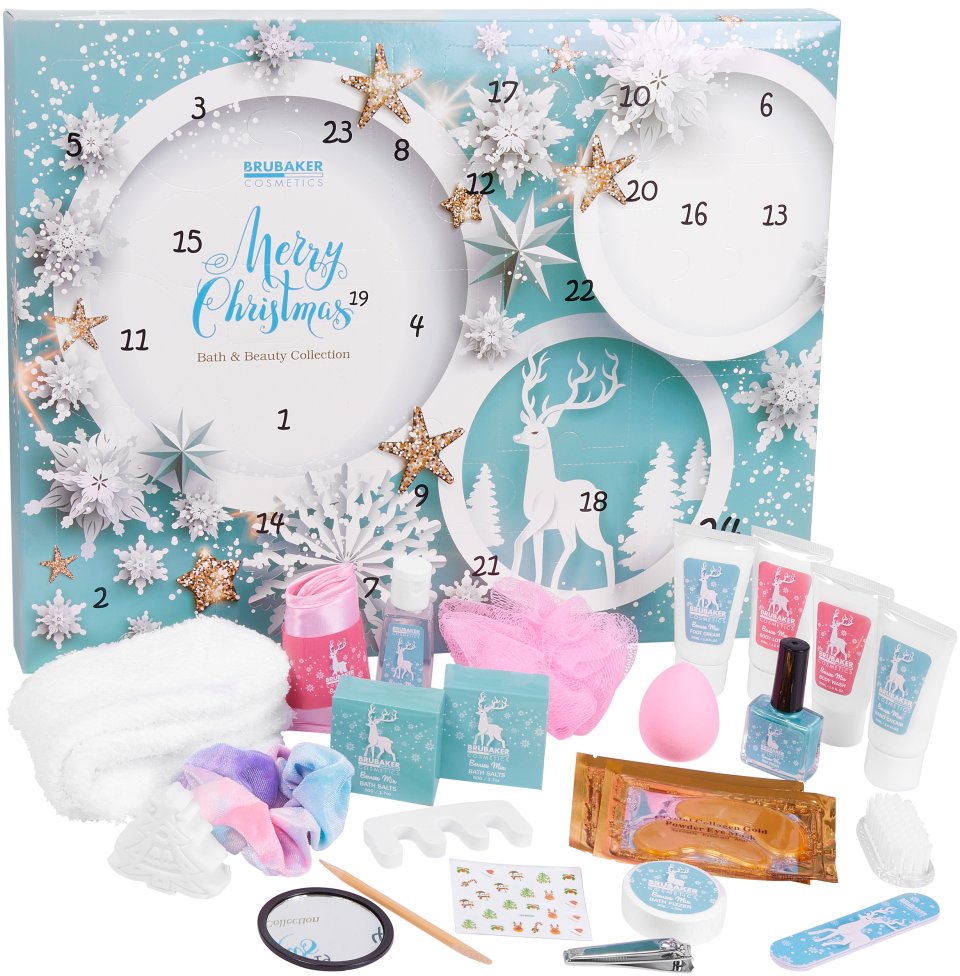 Brubaker Beauty-Adventskalender Mint Blau