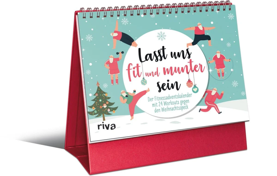 riva Lasst uns fit und munter sein – Der Fitnessadventskalender