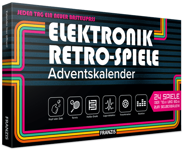 FRANZIS Elektronik Retro-Spiele Adventskalender