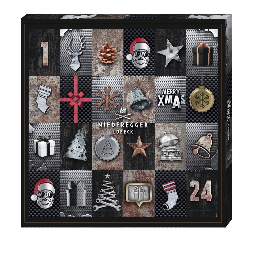Niederegger Mini-Adventskalender »Männersache«