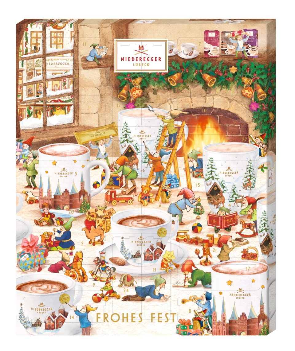 Niederegger Adventskalender Heißgetränke