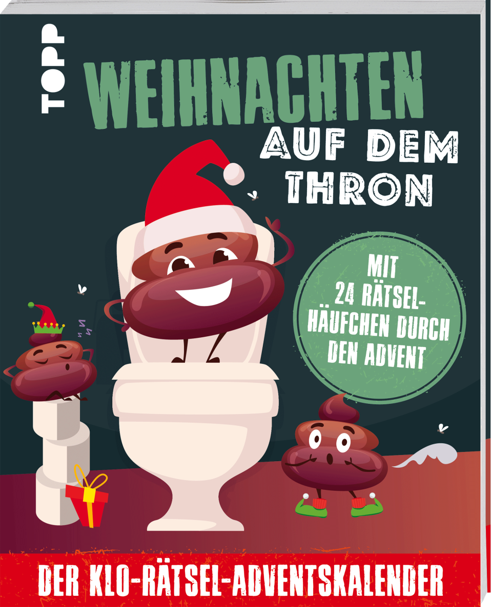 TOPP Weihnachten auf dem Thron – Der Klo-Rätsel-Adventskalender