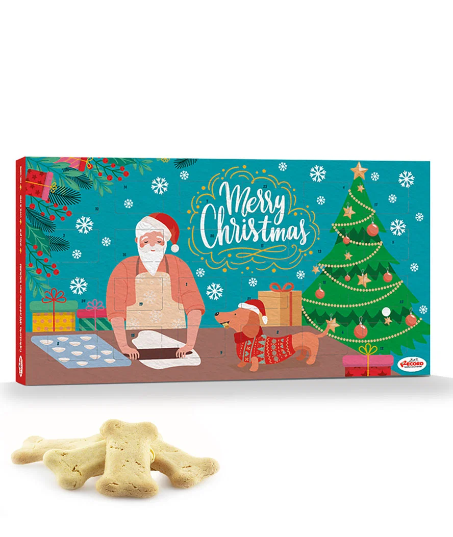 Record Adventskalender für Hunde mit handgemachten Keksen