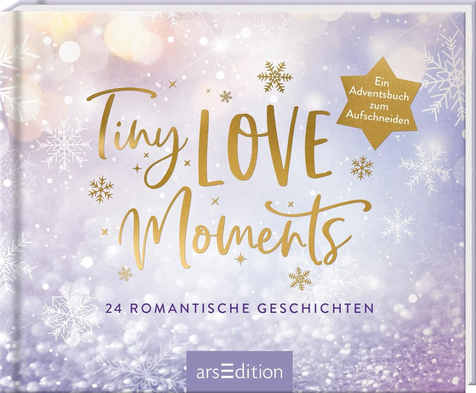 arsEdition Tiny Love Moments – 24 romantische Geschichten zum Aufschneiden Adventskalender