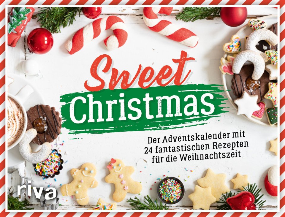 riva Verlag Sweet Christmas – Back-Adventskalender mit 24 Rezepten