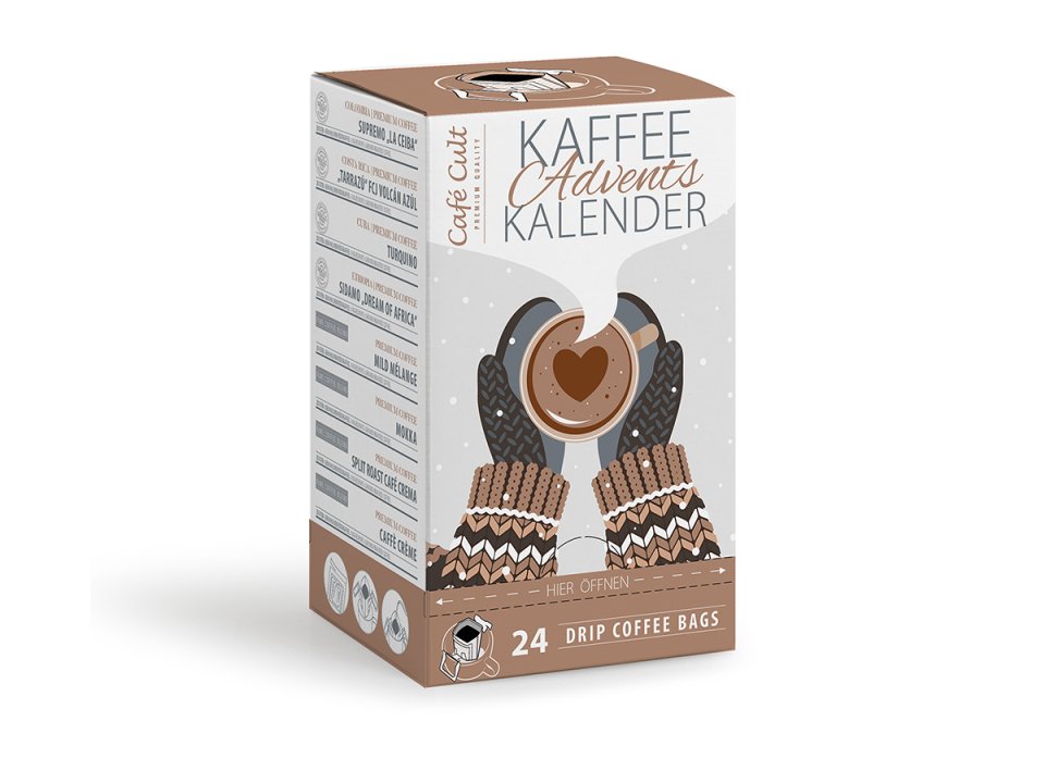 Dethlefsen & Balk Kaffee-Adventskalender „Handwärmer“