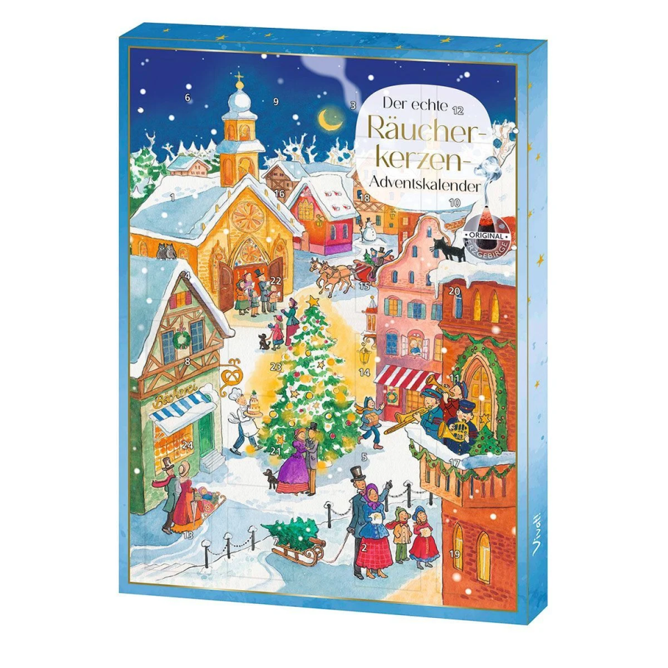 Vivat! (St. Benno) Der echte Räucherkerzen-Adventskalender 2026