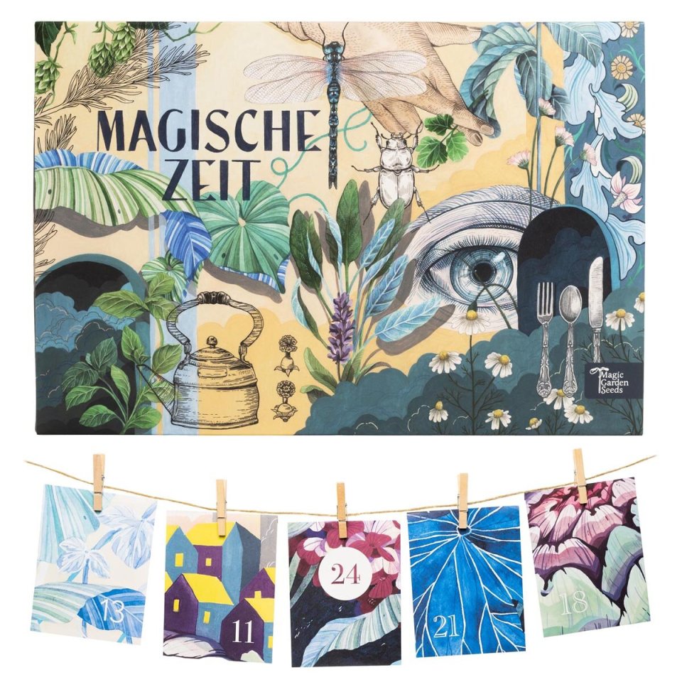 Magic Garden Seeds Bio-Saatgut-Adventskalender „Wundersame Kräuterwelt“