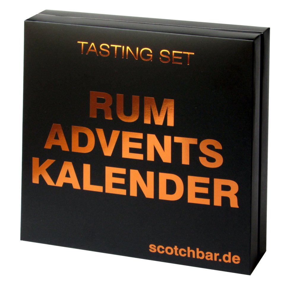 scotchbar Rum-Adventskalender in edler Geschenkbox