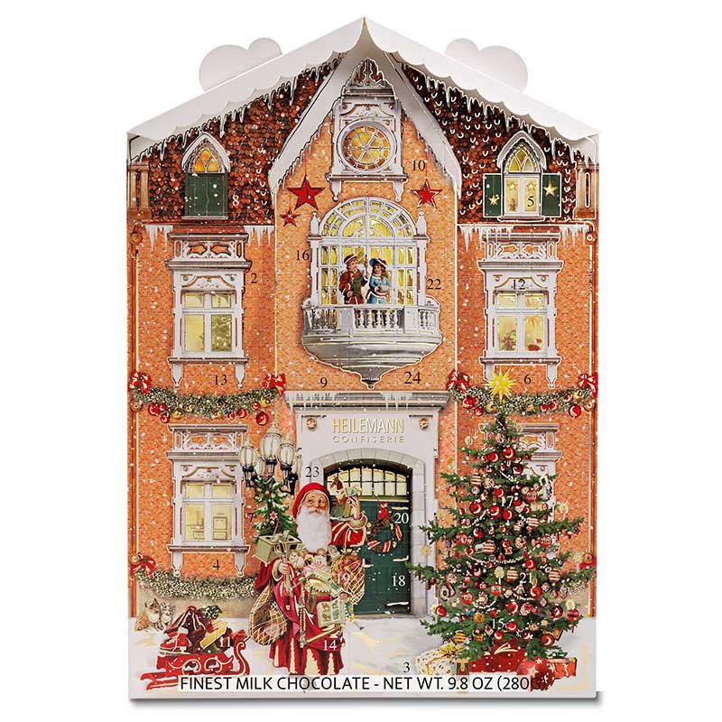 Heilemann Adventskalender mit Dach