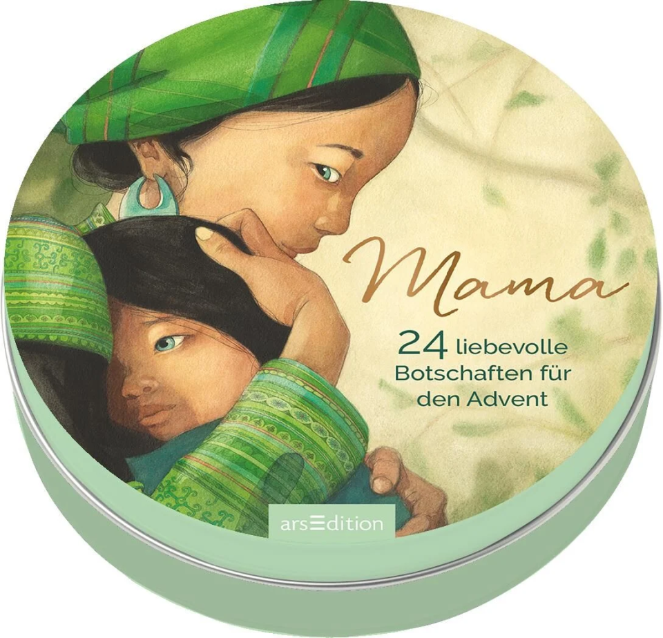 arsEdition Adventskalender in der Dose: Mama – 24 liebevolle Botschaften