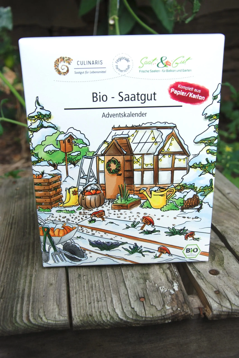 Culinaris Bio-Saatgut-Adventskalender