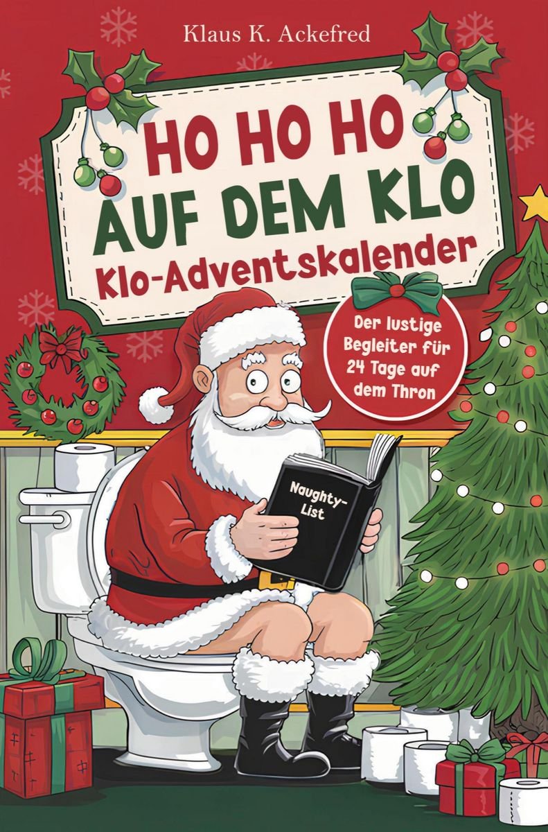 Klaus K. Ackefred Ho Ho Ho auf dem Klo – Der lustige Klo-Adventskalender