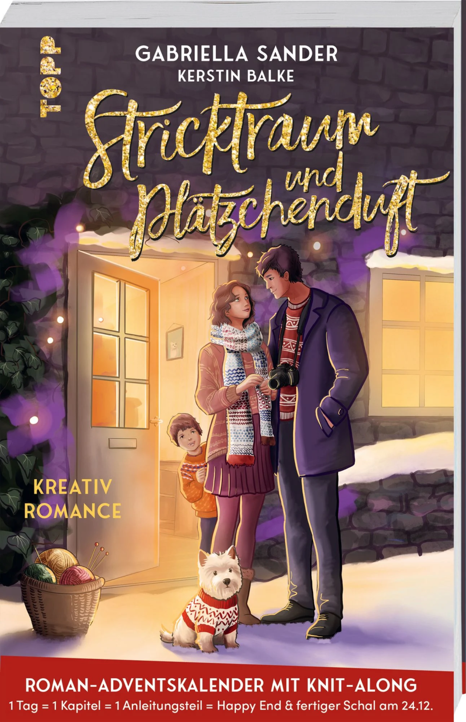 TOPP Stricktraum und Plätzchenduft – Adventskalenderbuch mit Knit-Along 2026