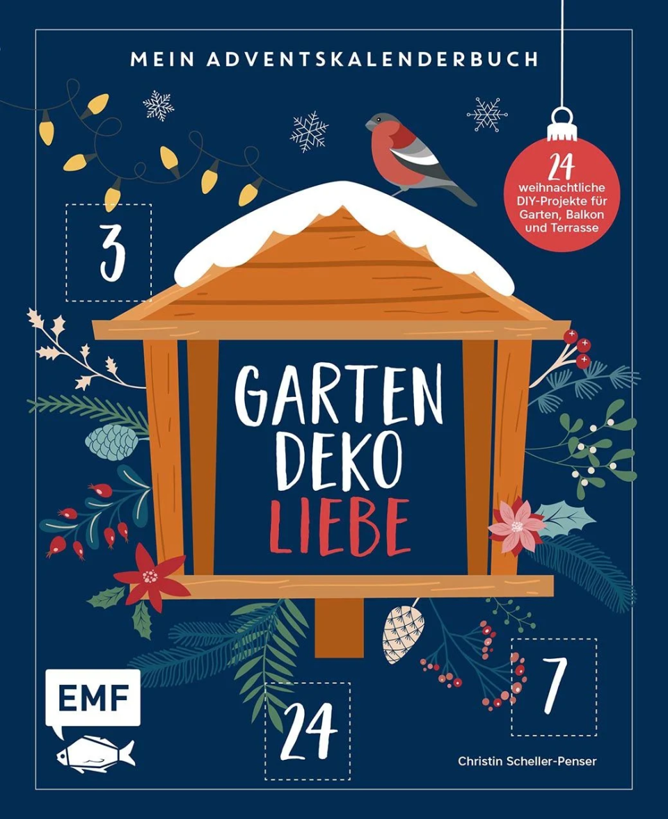 EMF Verlag Mein Adventskalender-Buch: Gartendeko-Liebe
