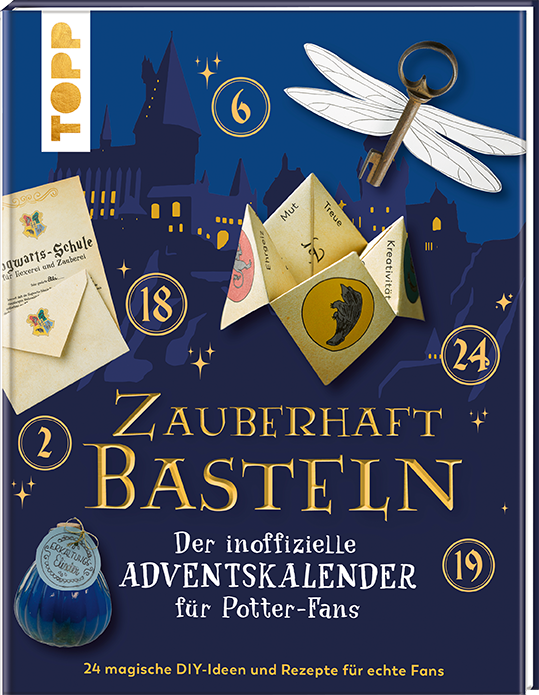 TOPP / frechverlag Zauberhaft basteln – Der inoffizielle Adventskalender für Potter-Fans
