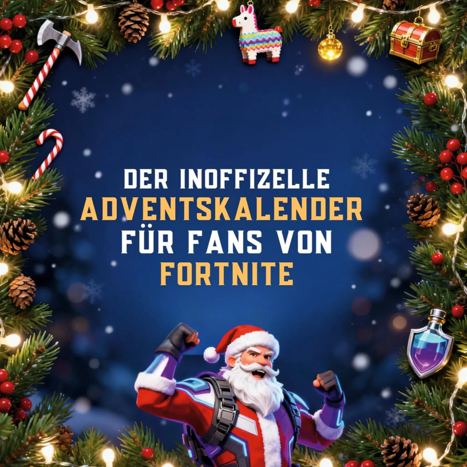 FlipFlop Der inoffizielle Adventskalender für Fans von Fortnite