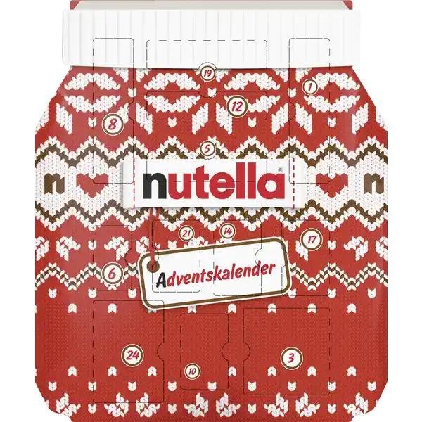 nutella Adventskalender 2026 mit Socken, Kartenspiel & Fotoständer