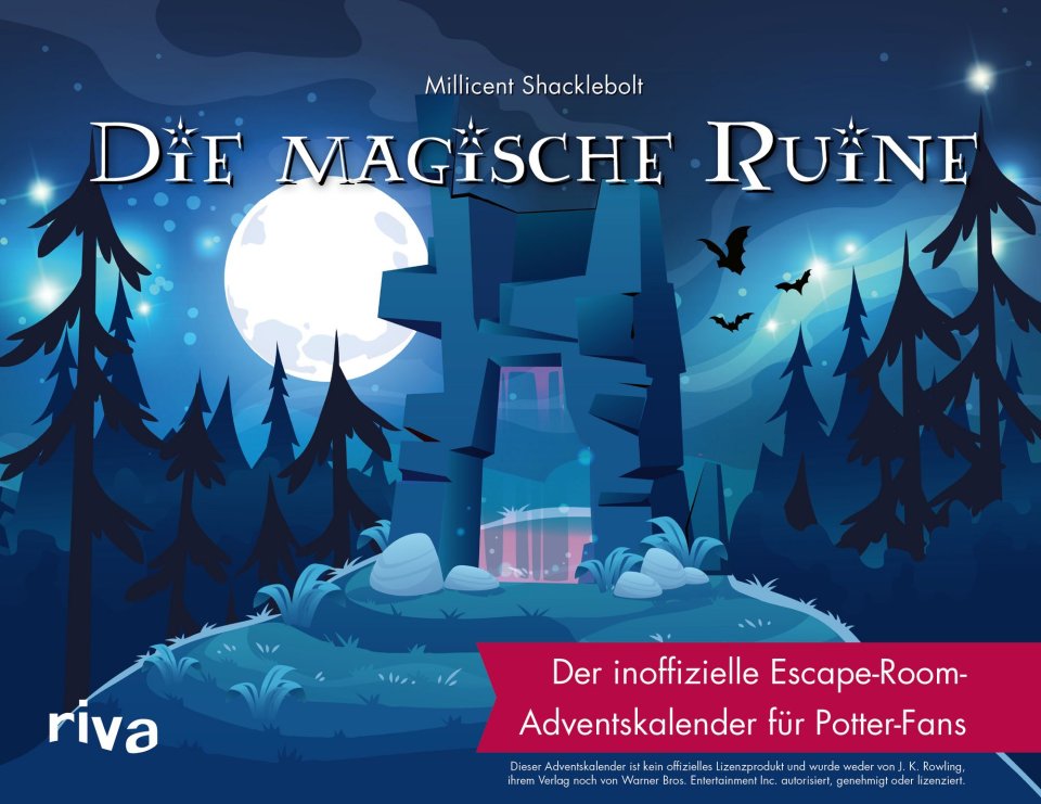 riva (Millicent Shacklebolt) Die magische Ruine – Escape-Room-Adventskalender für Potter-Fans