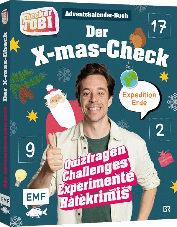 EMF Verlag Checker Tobi: Das Adventskalender-Buch – Der X-mas-Check: Expedition Erde 2026