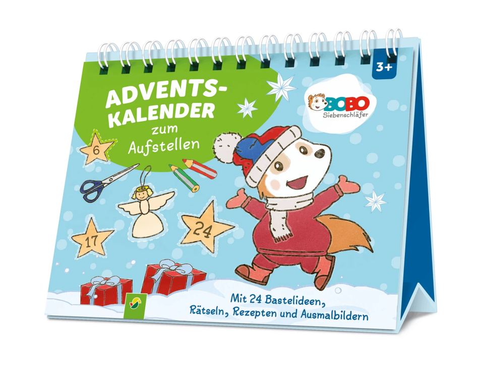 Schwager & Steinlein Bobo Siebenschläfer Adventskalender zum Aufstellen 2026