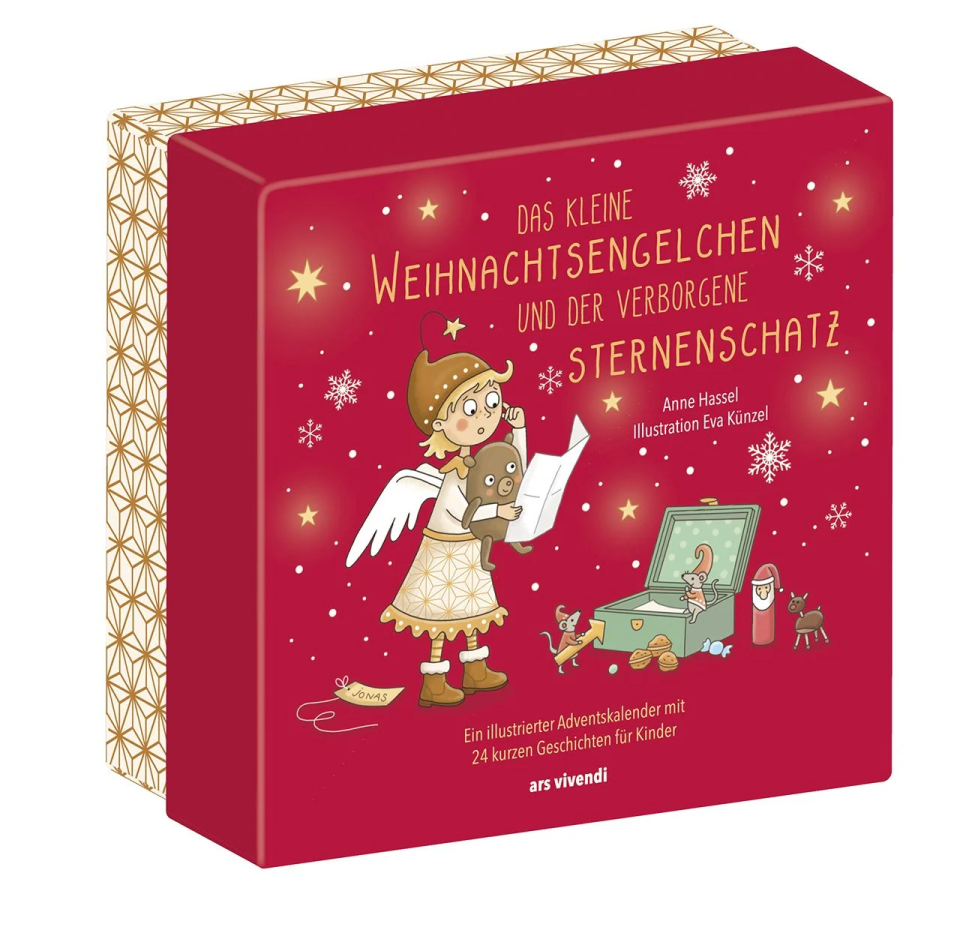 ars vivendi (Anne Hassel) Das kleine Weihnachtsengelchen und der verborgene Sternenschatz Adventskalender