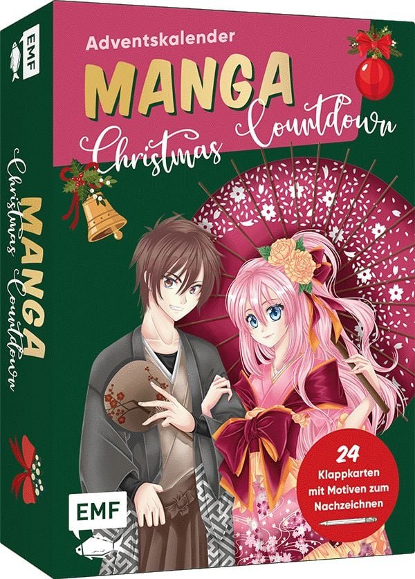 EMF Verlag Adventskalender-Kartenset: Manga Christmas Countdown 2026