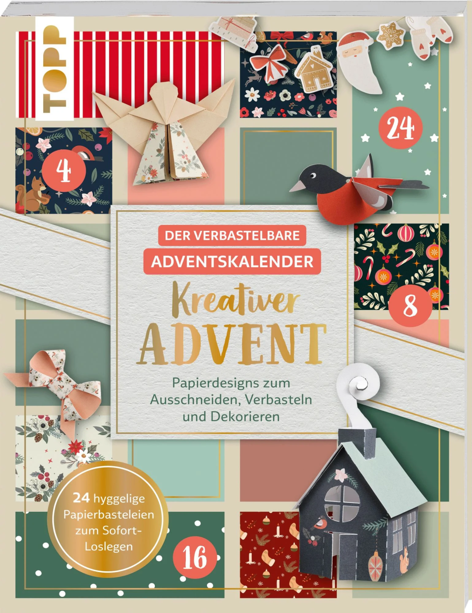 TOPP (frechverlag) Der verbastelbare Adventskalender: Kreativer Advent 2026