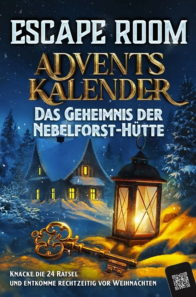 Riddlehaus (Niklas Falkner) Escape Room Adventskalender: Das Geheimnis der Nebelforst-Hütte