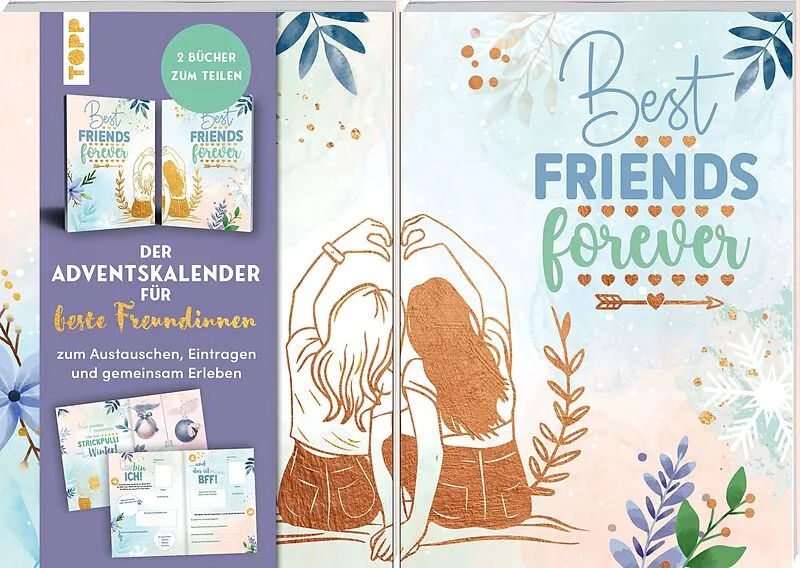 TOPP (frechverlag) Adventskalender für beste Freundinnen