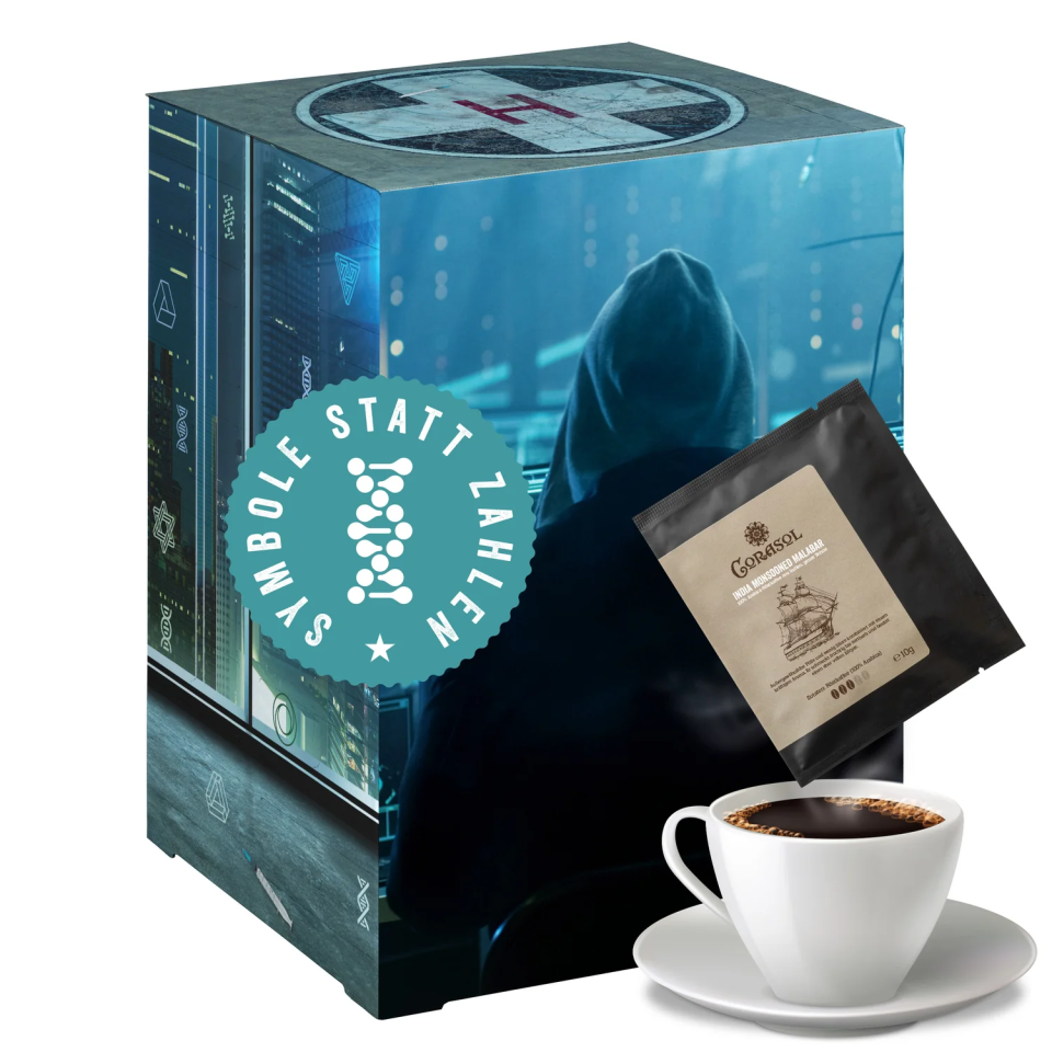 Corasol Escape & Kaffee Adventskalender „Ein atemloses Spiel“