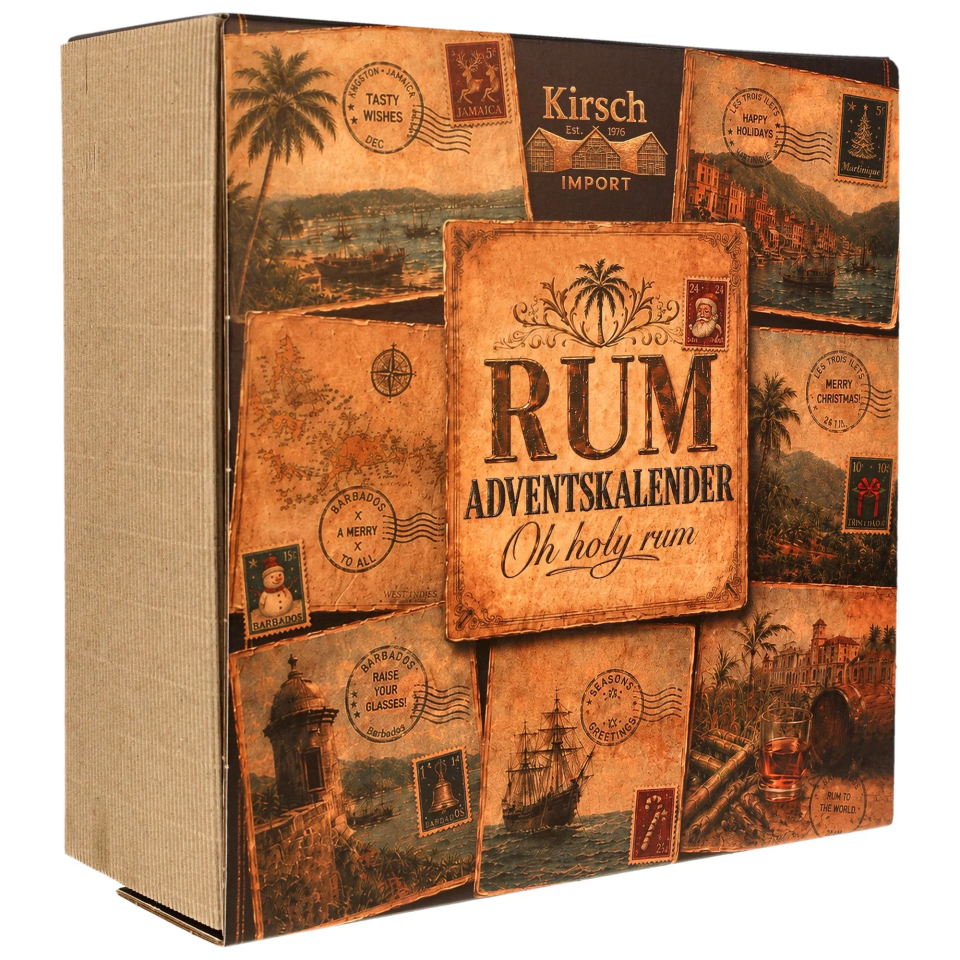 Kirsch Import Rum-Adventskalender „Oh holy rum“ 2026