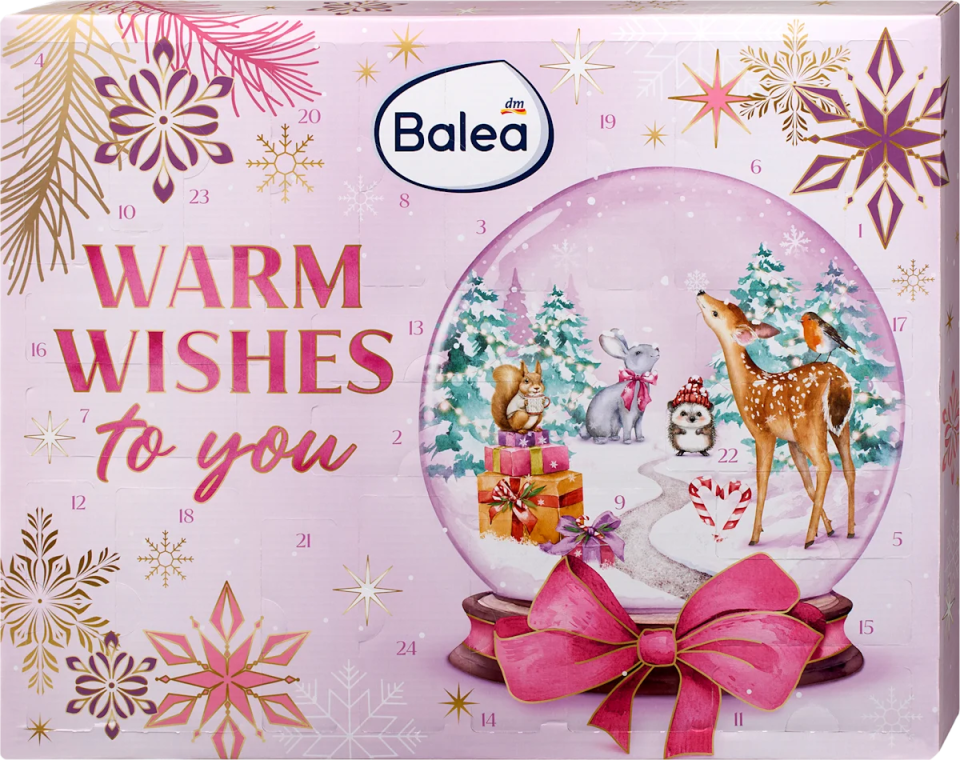Balea Adventskalender 2026 „Warm Wishes to You“
