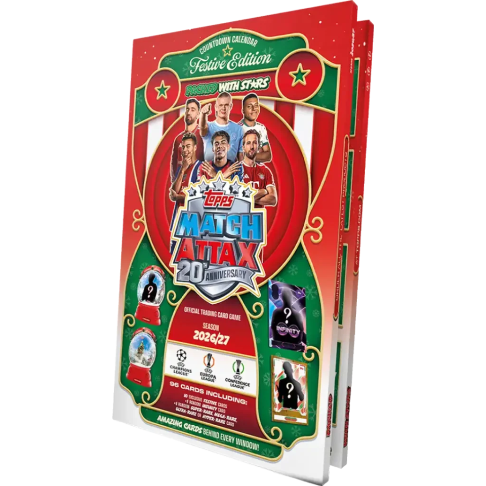 Topps Match Attax UCC 2026/27 Adventskalender