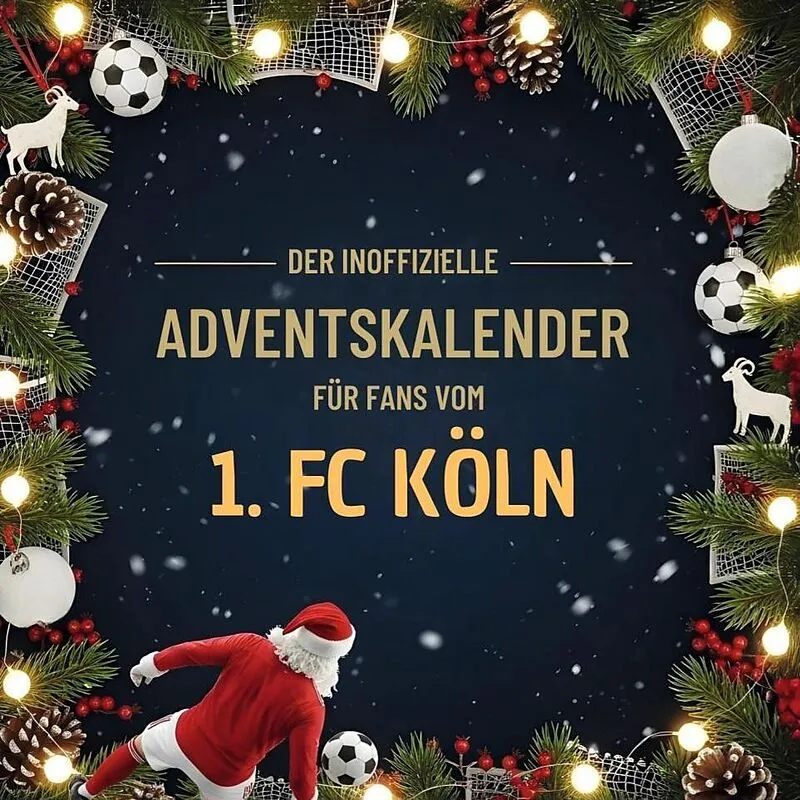 FlipFlop Der inoffizielle Adventskalender für Fans von 1. FC Köln