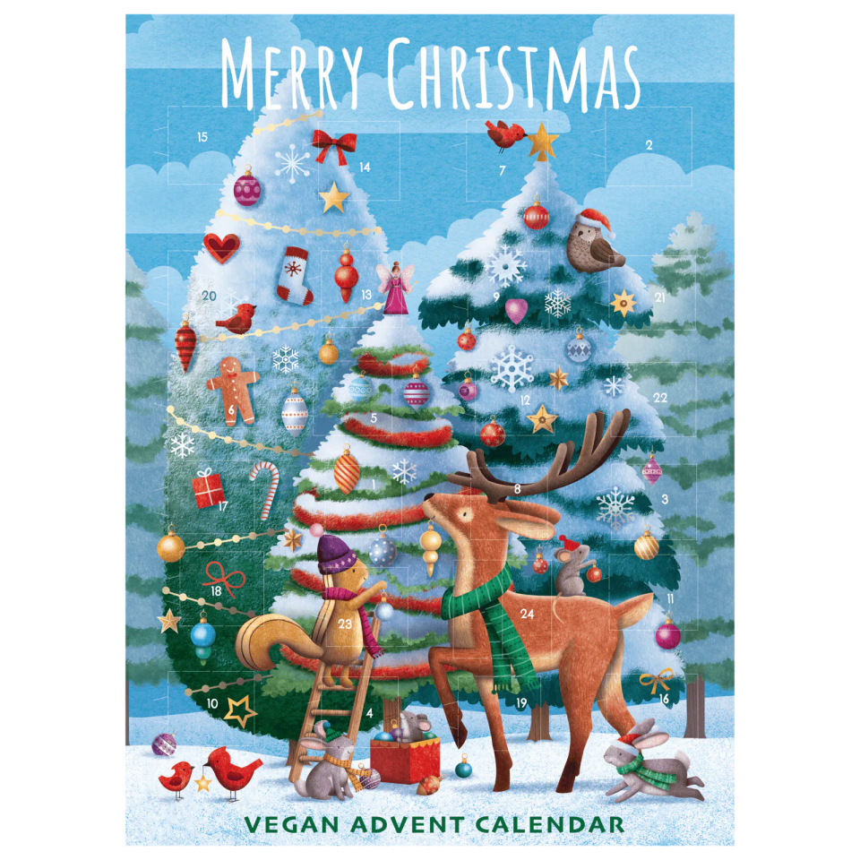 Veganer Schokoladen-Adventskalender 2026