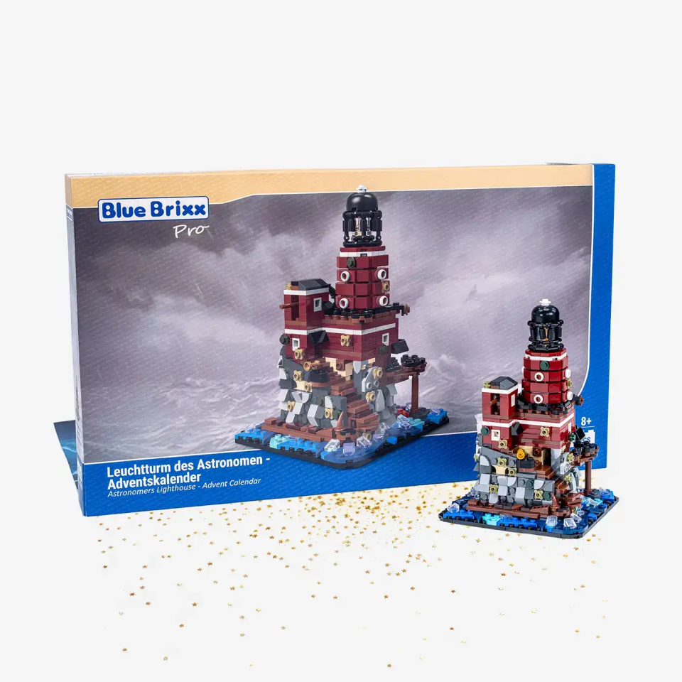 BlueBrixx Adventskalender Leuchtturm des Astronomen