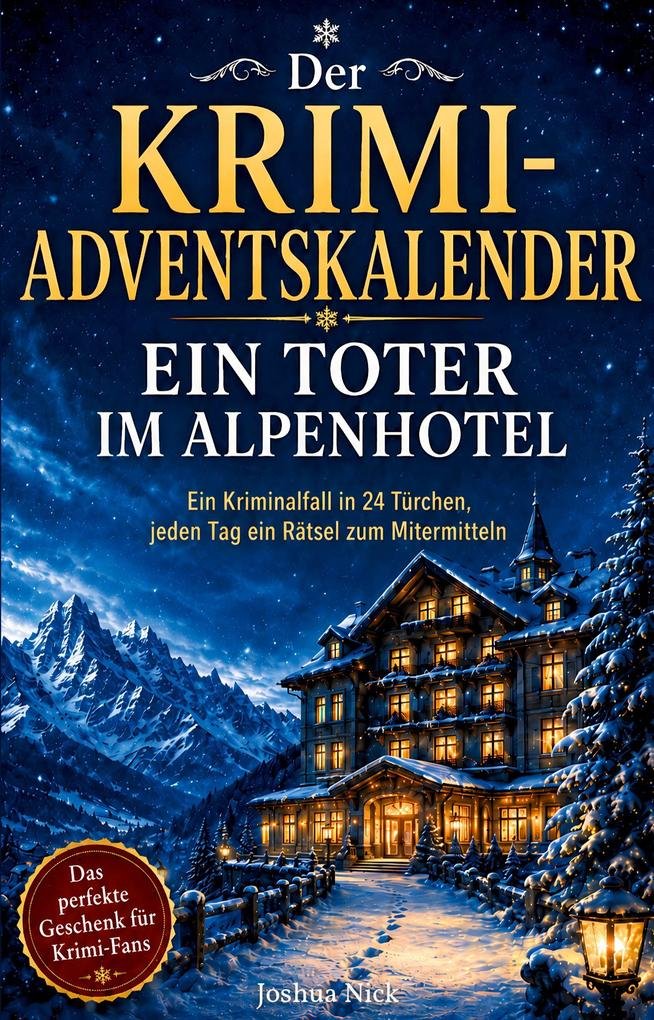 Avogo Verlag Der Krimi-Adventskalender: Ein Toter im Alpenhotel 2026