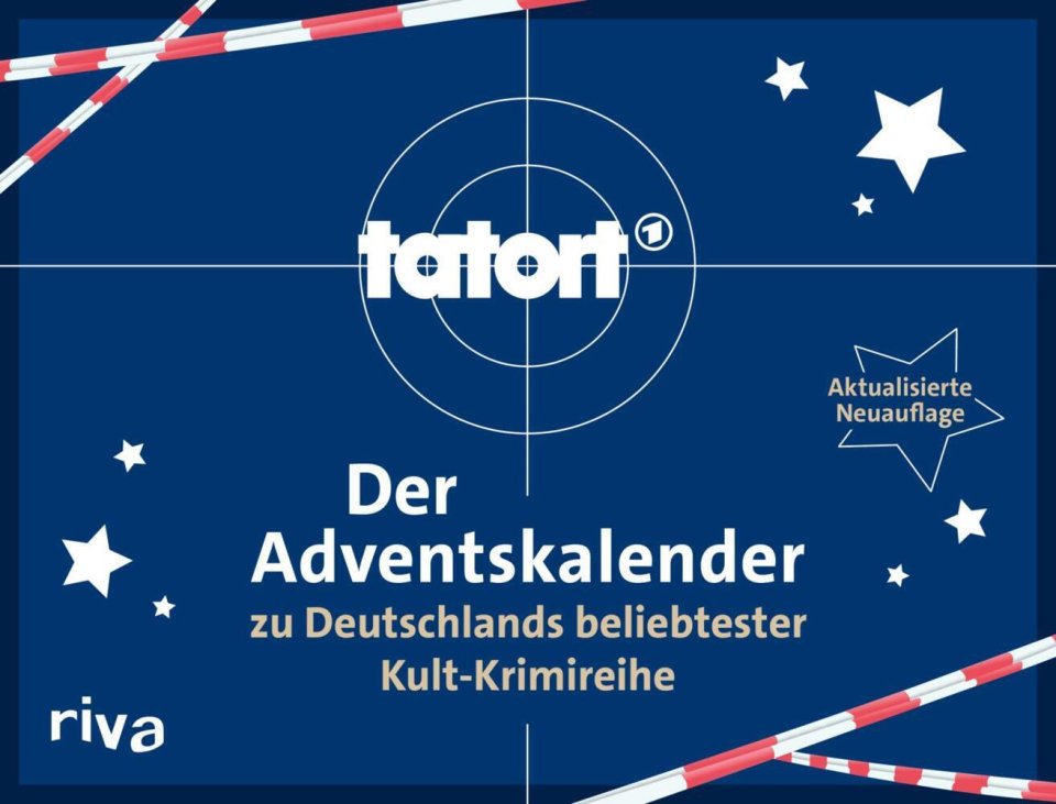 riva Verlag Tatort – Der Adventskalender zu Deutschlands beliebtester Kult-Krimireihe