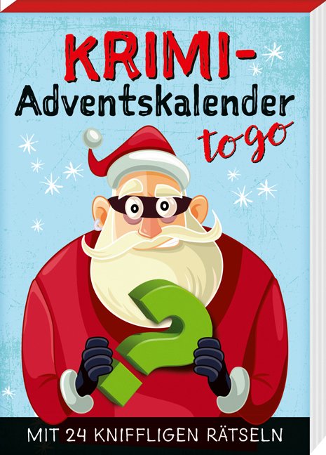 Kaufmann Verlag Krimi-Adventskalender to go 6 – Mit 24 kniffligen Rätseln