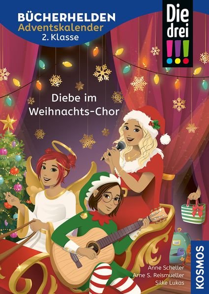 KOSMOS Die drei !!! Bücherhelden 2. Klasse – Adventskalender: Diebe im Weihnachts-Chor 2026