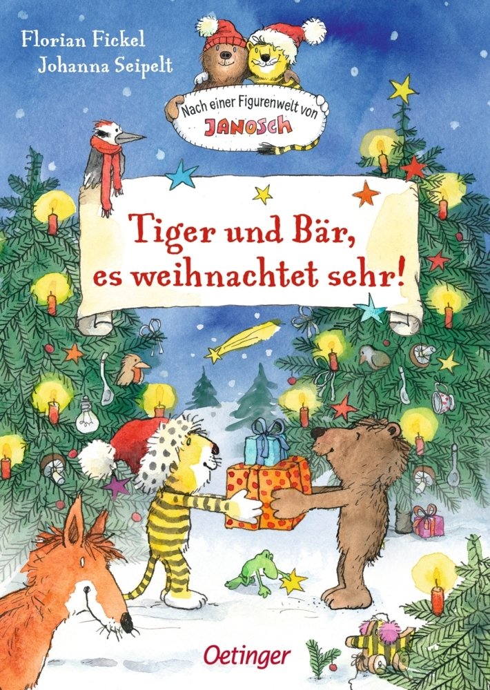 Oetinger Tiger und Bär, es weihnachtet sehr! – Nach einer Figurenwelt von Janosch Adventskalender