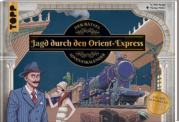 TOPP Jagd durch den Orient-Express – Rätsel-Adventskalender