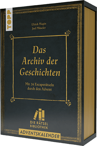 TOPP Die Rätselbibliothek Adventskalender – Das Archiv der Geschichten