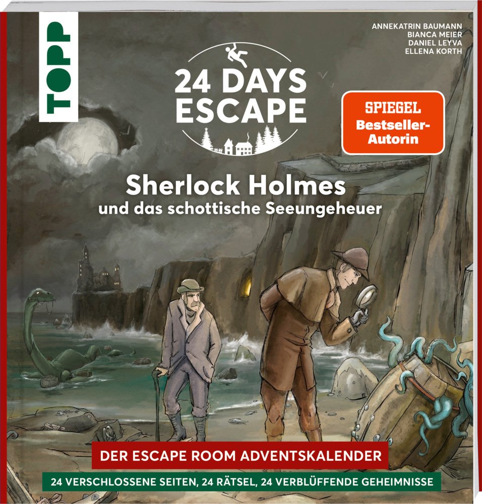TOPP 24 DAYS ESCAPE – Sherlock Holmes und das schottische Seeungeheuer Adventskalender