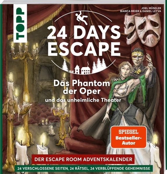 TOPP 24 DAYS ESCAPE – Das Phantom der Oper und das unheimliche Theater Adventskalender