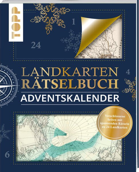TOPP Landkarten-Rätsel Adventskalender